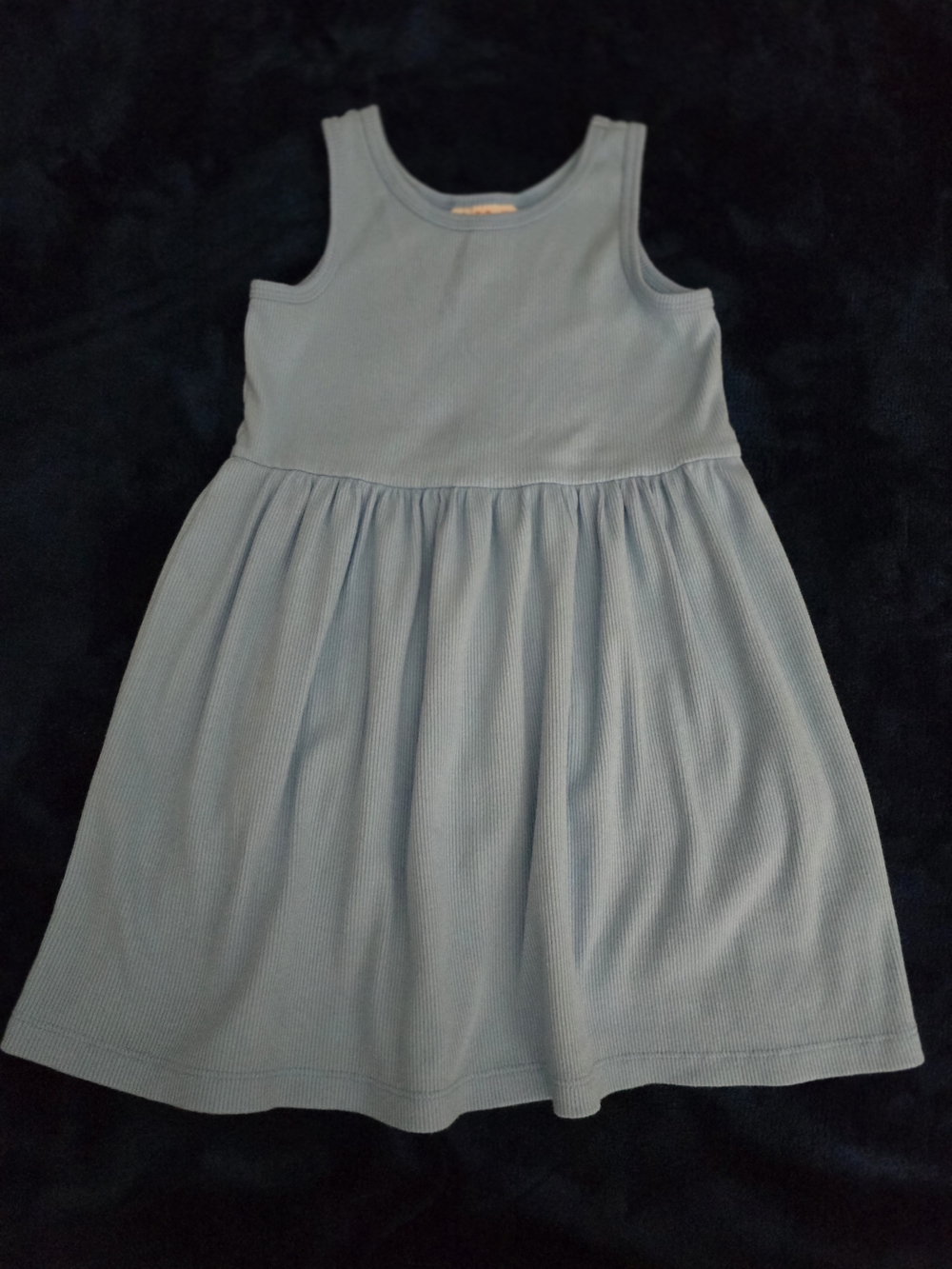 Cat & Jack Light Blue Ribbed Tank Dress for Girls